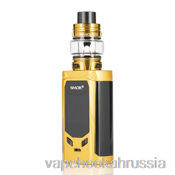 Vape Russia Smok R-kiss 200w и Tfv8 Baby V2 стартовый комплект золотой